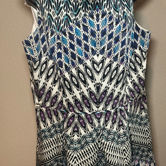 NWOT Covington multi color print dress - Picture 6 of 7